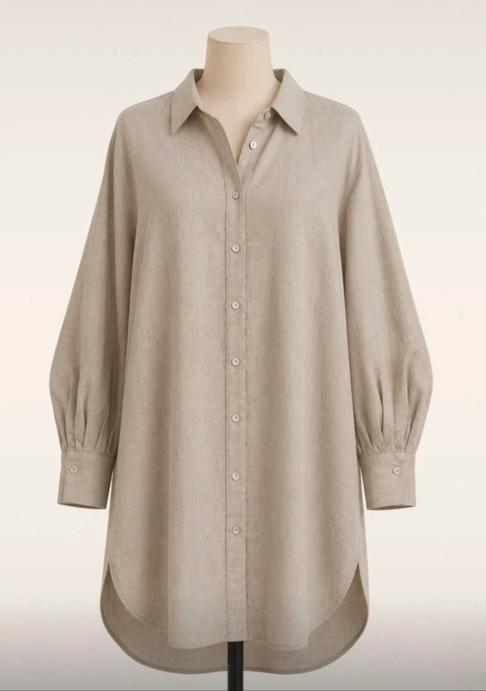 Vestido Camisa Mango